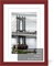 11x14 Picture Frames Solid Wood Display Pictures 9x12 or 8x10 with Mat or 11x14 Frame without Mat Poster Photo Frame Art with 2 Mats for Wall Mounting or Table Top(Red)